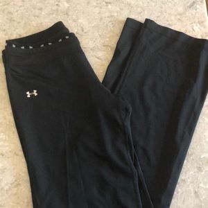 Under armor wide leg workout pant black size M